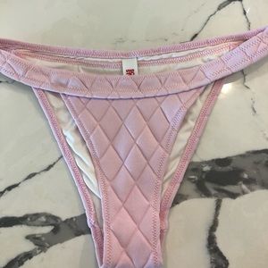 Solid and Striped light pink bottoms